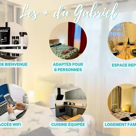 Dalikyda - Le Gabriel - Spacious - Center - Quiet Apartment Le Havre